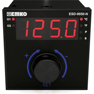 Emko ESD-9950-N Bang-bang, P, PI, PD, PID Temperature controller  -200 up to 1700 °C  (L x W x H) 110 x 96 x 96 mm