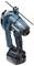 Makita Cordless Binding Tool, wireless and blue-black, for rapid binding with 18V battery, suitable for construction and trade work.