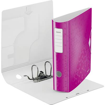 Leitz Folder 1106 Active WOW A4 Spine width: 82 mm Pink (metallic)  2 brackets 1106-00-23