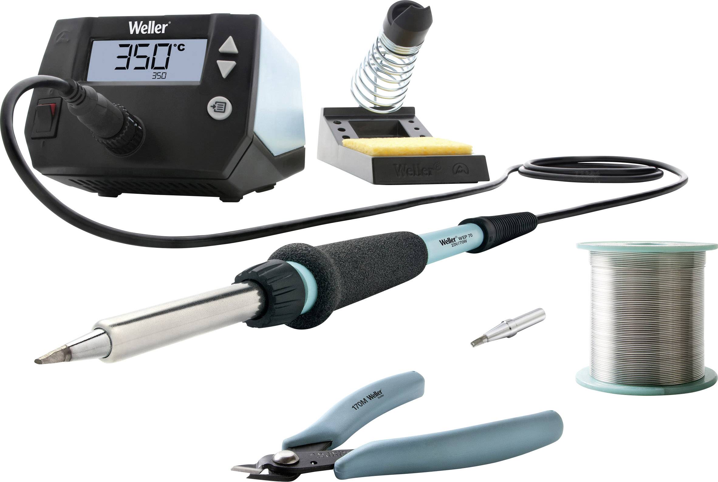 Weller WE1010NA 1-Channel Soldering Station with Soldering Iron & Safety Rest 