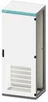 Empty control cabinet enclosure, without side panels, IP40, H: 2200 mm, W: 600 mm, D: ...