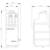 Technical drawing of a Siemens device with front and side view. Dimensions: 25.7 mm width, 65.1 mm height, 31.2 mm depth.