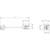Technical drawing of an electrical device with dimensions: Width 447 mm, Height 75 mm, Depth 70.8 mm, Internal dimension 104.6 mm.
