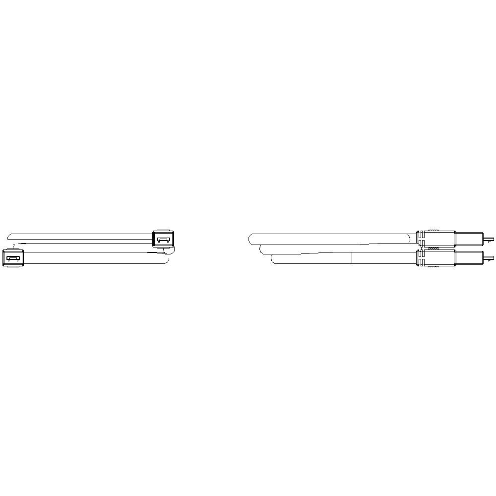 An image of two USB cables in black and white. On the left is a single cable with USB-A, on the right a cable with USB-A and Micro-USB.
