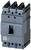 Siemens circuit breaker, grey, with lever in the centre and terminal connections at the top; model number 'xxxx 3VA5'.