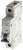 A narrow, single-pole circuit breaker by Siemens, model 5SJ4118-7HG40, rated current 16A, for use in electrical control panels.