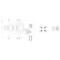'Circuit diagram with 4-pole plug. Left: AS-I, FAULT, F-IN1, F-IN2 circuits. Right: Pole assignment 1-4. AS-I line detailed.'