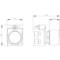 Technical drawing of a cylindrical object with dimensional specifications. Front view shows width 30 mm and height 40 mm, side view shows depth 51.2 mm and 20.3 mm.