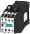 'Three-pole electrical contactor by Siemens with model number 3TH42, depicted in side view with visible connection terminals.'