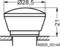 Technical drawing of a cylindrical component with a diameter of 28.5 mm and a height of 21 mm, part number NSD0_00144.