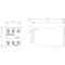 Technical drawing of a Siemens relay, showing front and side view with dimensions: 46x80.4 mm. Connections and labels visible.