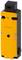 A yellow, rectangular electrical component with a black casing by Siemens, showing several screws and connections, likely a switch.