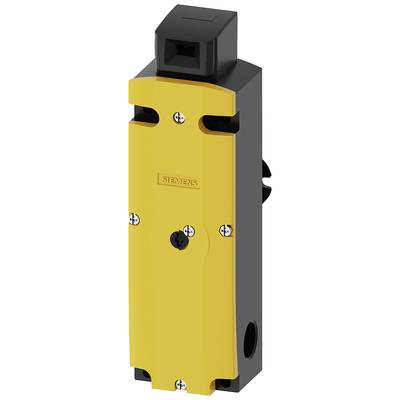 Black and yellow electrical component with a rectangular shape, screws, and Siemens logo on the front.
