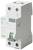 A white automatic circuit breaker by Siemens with a technical label, standalone representation without further context.