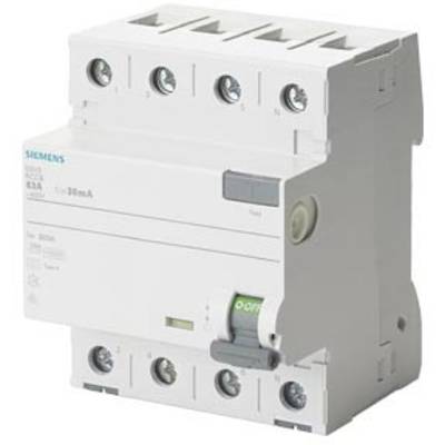 Siemens 5SV33443 5SV3344-3 RCCB  F    40 A 0.03 A 400 V