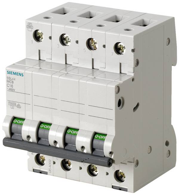 Siemens 5SL44637 5SL4463-7 Circuit breaker     63 A  400 V