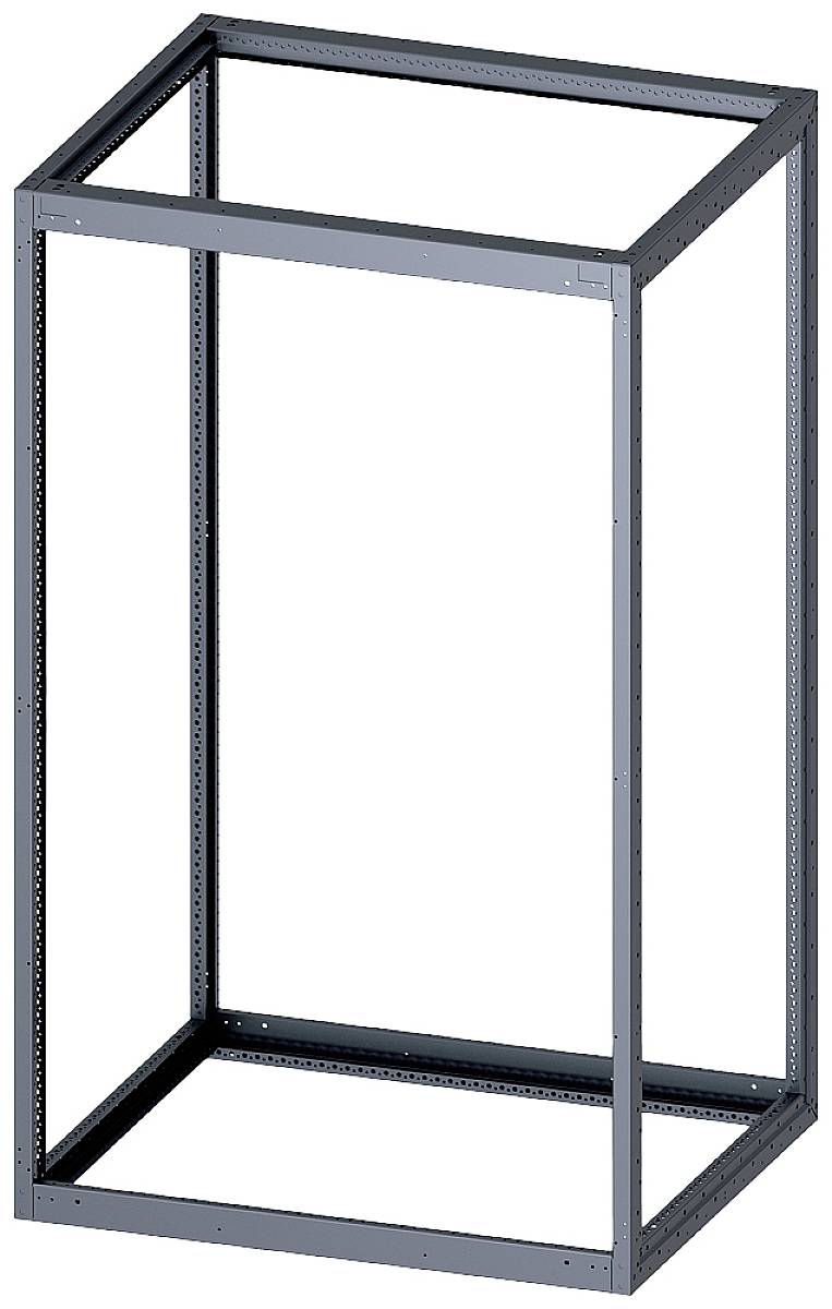 A rectangular metal frame that can be used for technical assembly or as the basic structure of an electrical cabinet.