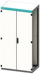 Empty control cabinet enclosure, without side panels, IP55, H: 2000 mm, W: 1200 mm, ...