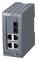Electronic device with four Ethernet ports and an additional separate port, suitable for network applications.
