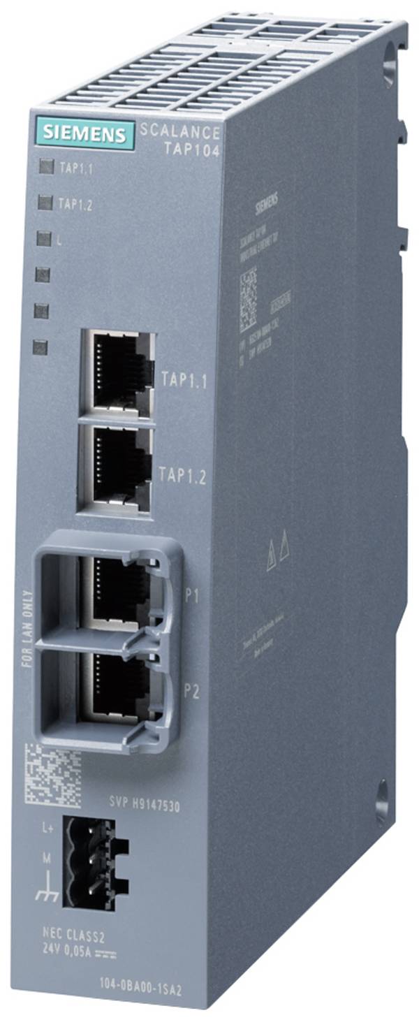 Siemens 6GK51040BA001SA2 6GK5104-0BA00-1SA2 Industrial Ethernet switch 10 / 100 MBit/s