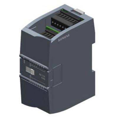 A dark grey Siemens device with two Ethernet ports on top. It is an electronic module, likely for industrial applications.