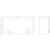 Technical drawing of a rectangular object with two views. Dimensions: 209 mm width, 75.5 mm depth, 94 mm height. Two holes visible.