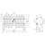 'Technical drawing of an electrical switch with dimensions: height 126 mm, width 227.6 mm. Side view shows depth of 68 mm.'