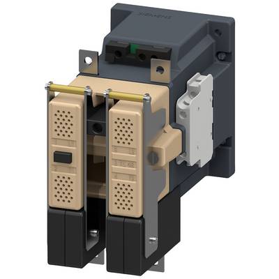 An electrical switch in an industrial design, mounted with connections at the top and bottom, suitable for high-voltage applications.