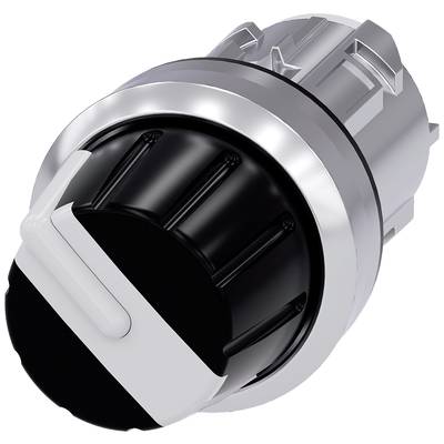 Rotary knob with a black handle and silver ring, likely for electronic devices.