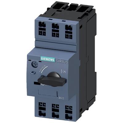 Siemens Sirius circuit breaker, Model 3RV2, with rotary handle for manual operation.