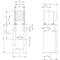 Technical drawing of a component with dimensions. Front and side views show size specifications in millimetres.