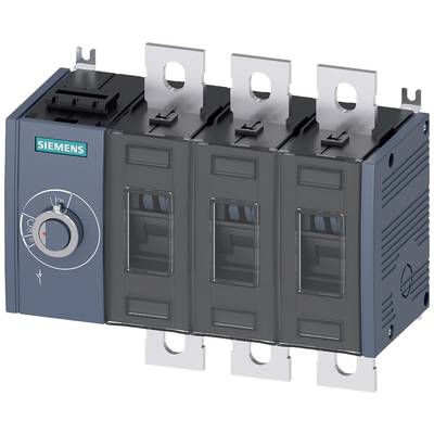 Siemens industrial switch with rotary controller and multiple electrical connections, used for controlling electrical circuits in industrial applications.