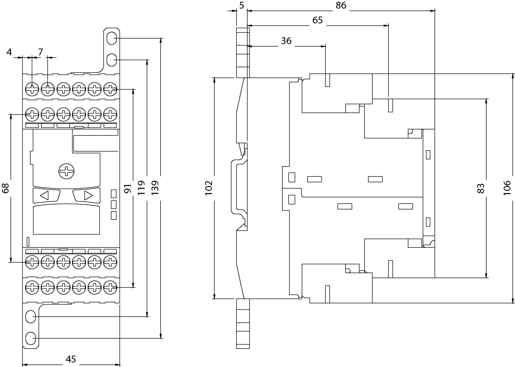 Siemens 3RS2041-1GW50 3RS20411GW50 Thermal control relay-2