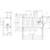 Technical drawing of a switch with dimensions in millimetres. Shows the front and side view with detailed measurements.