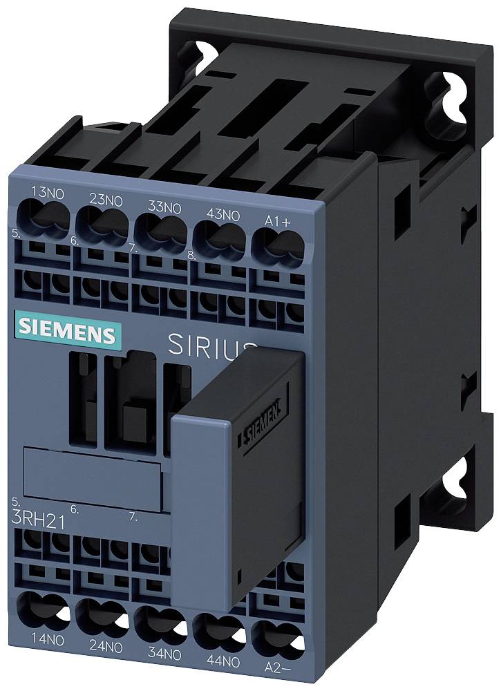 Siemens 3RH2140-2WB40 Auxiliary coupling relay 4 makers + varistor Compatible with (relay brand): Siemens Piece 1 pc(s)