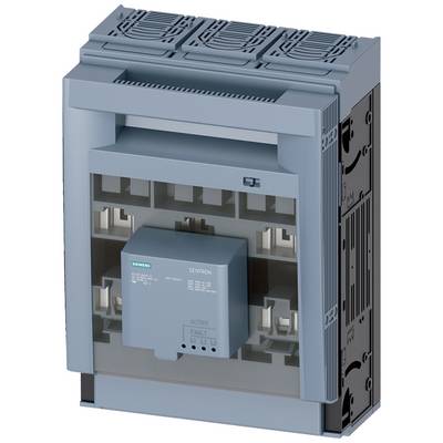 A grey electrical switch with buttons for 'Active' and 'Error'. Ventilation slots are visible at the top, and the switch is manufactured by Siemens.