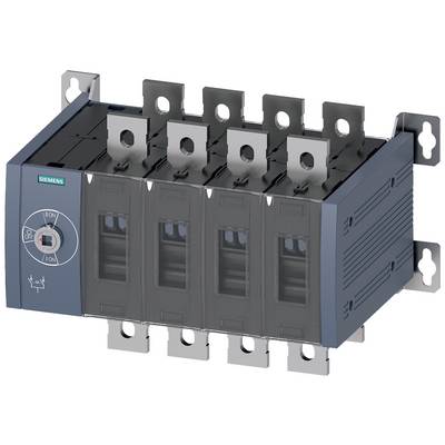 Electrical switching device with multiple switching blades and Siemens logo, suitable for industrial applications.