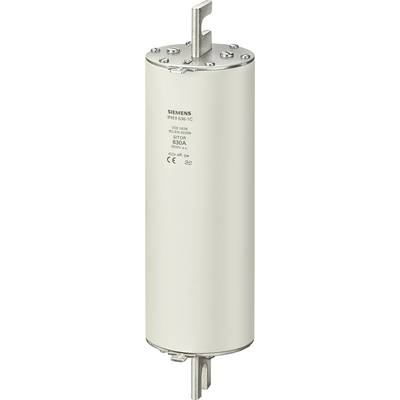 Cylindrical electrical fuse with 'Siemens' marking, rated current 800 A, suitable for industrial applications.