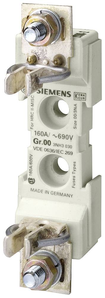 Image of Siemens 3NH3030 NH fuse holder 160 A 690 V 3 pc(s)