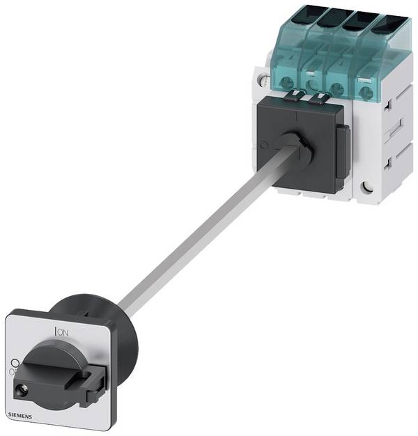 Circuit breakers   Black 4-pin 16 mm² 63 A 1 maker, 1 breaker 690 V AC  Siemens 3LD34401TL11