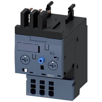 An electronic device that looks like an overload relay, with multiple terminals and control elements on the front panel.