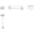 Technical drawing with detailed dimensions and views of a mechanical component, including side and top view.