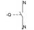 Chemical structural formula shows a nitrogen-containing molecule with two nitrogen atoms and the connection '-Q'.