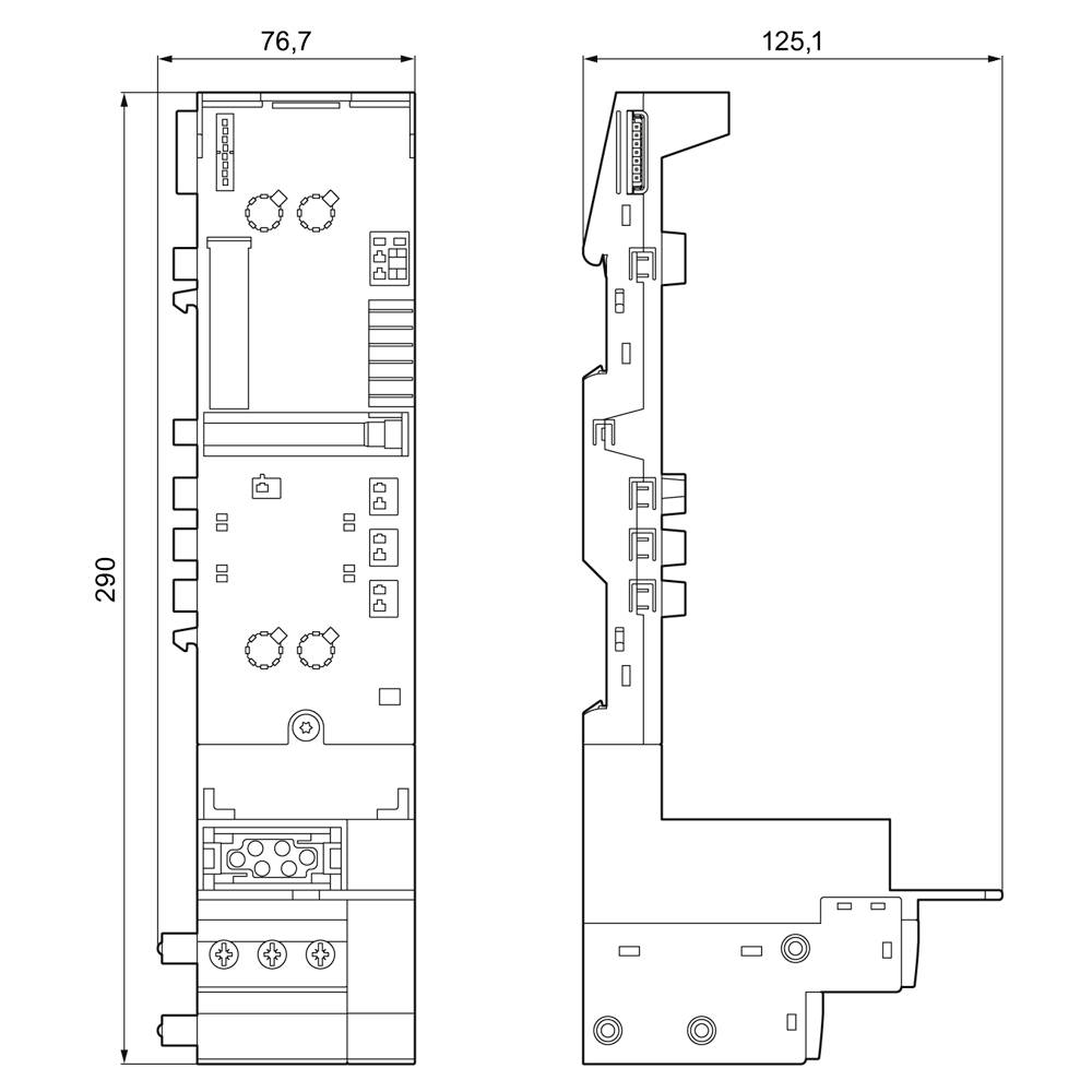 Siemens 3RK1903-0AK10 500 V AC-2