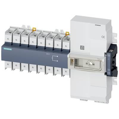 A six-pole Siemens power switch, Model 3KC3, in white with a grey control panel. Used for electrical switching and protection.