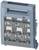A grey Siemens Sentron electrical switchboard accessory, specifically for the Schneider Electric system. It shows compartments and connections.
