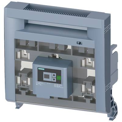 A grey electronic control cabinet with a digital display, suitable for controlling and monitoring electrical systems.