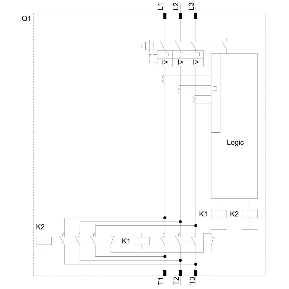 Siemens 3RK1301-0AB10-1AB4 3RK13010AB101AB4 Pull start Motor power at 400 V 1.1 kW 400 V-2