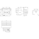 3LD switch disconnector, emergency stop switch, 3-pole, Iu: 63 A, operating power ...