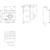 Technical drawing of a switch with dimensions: 71 mm width, 45 mm depth, 55 mm height, hole diameter 5.5 mm.